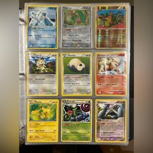 Binder full of Vintage Pokemon Cards
